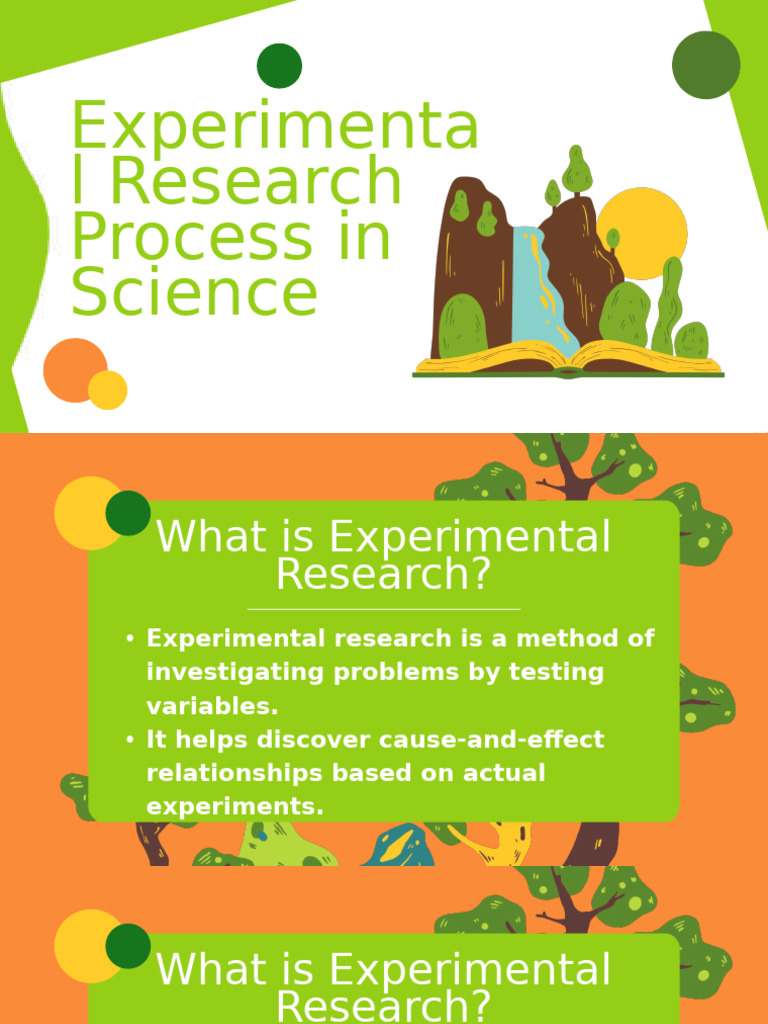 Experimental Research Process Guide | PDF | Experiment | Hypothesis