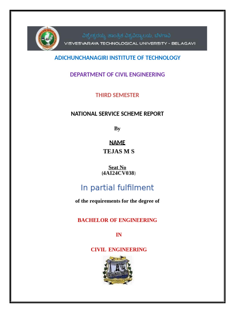 NSS Report on Water Treatment Visit | PDF | Sewage Treatment | Water ...
