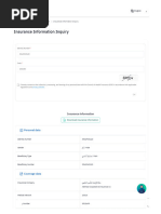 Insurance Information Inquiry KSA | PDF | Computing