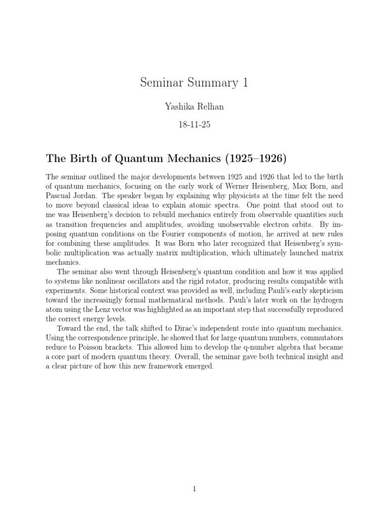 Summary 1 | PDF