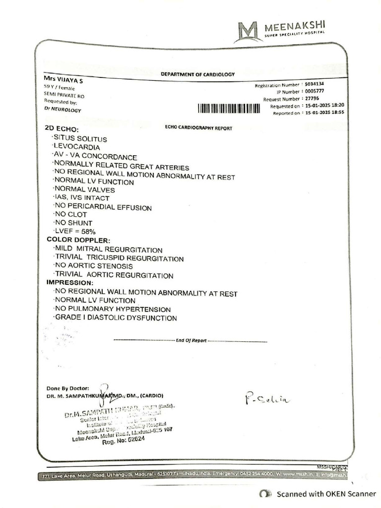 CT Scan - 15th Jan Pre Surgery | PDF