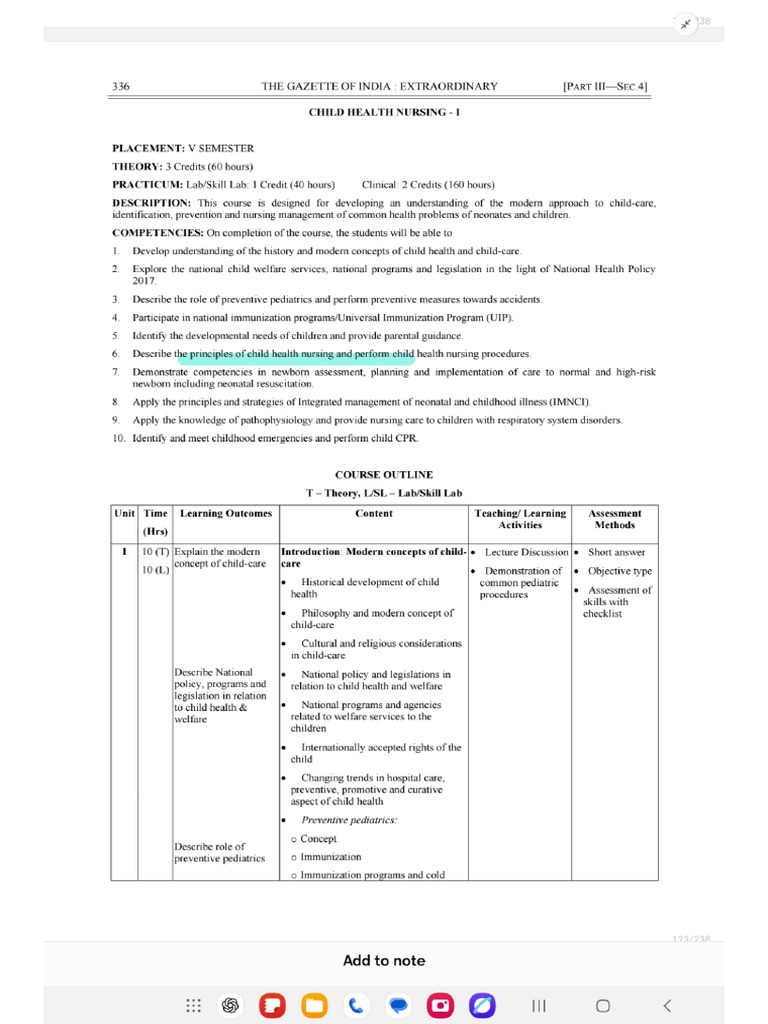 3rd Year Syllabus - 250620 - 143755 | PDF