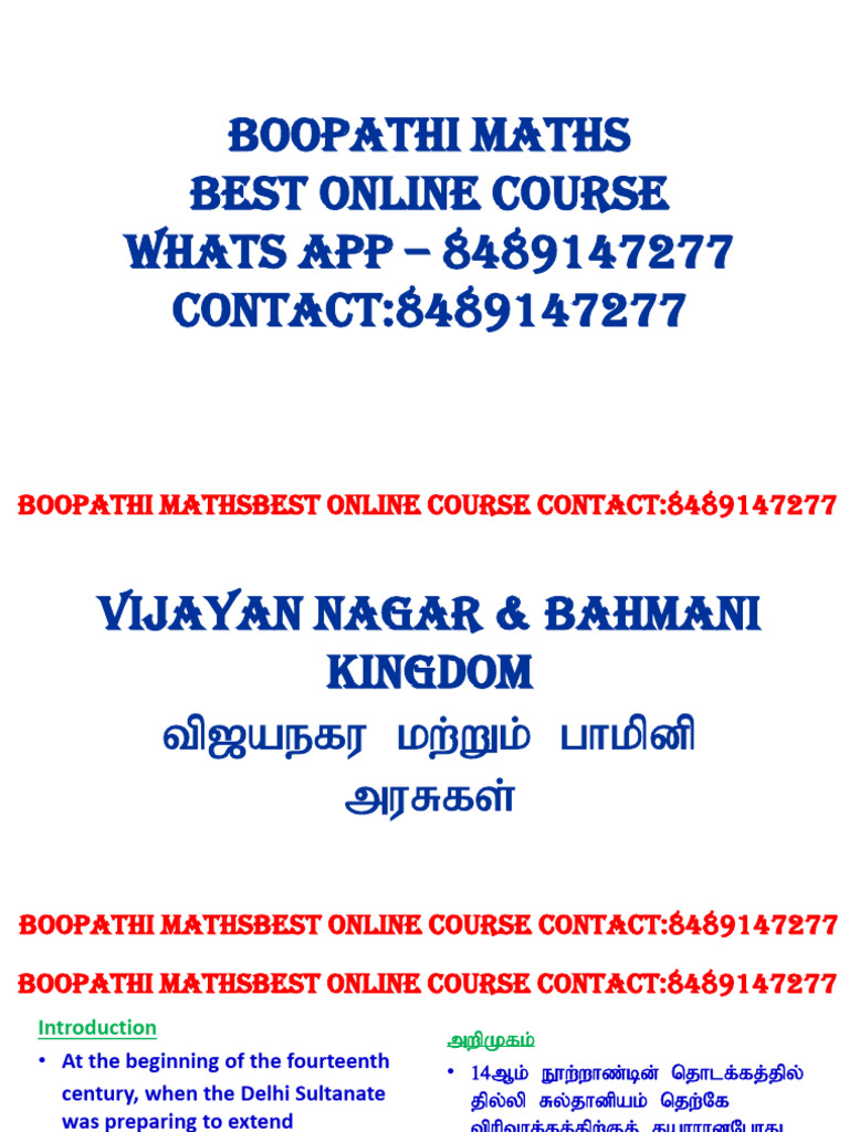 Best Online Maths Course Contact 8489147277 | PDF