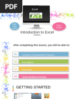 Excel Basics for Beginners | PDF | Microsoft Excel | Spreadsheet