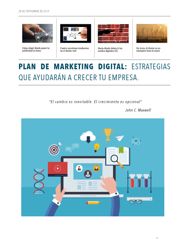 Estrategias Clave para Marketing Digital | PDF | Marketing | Publicidad ...