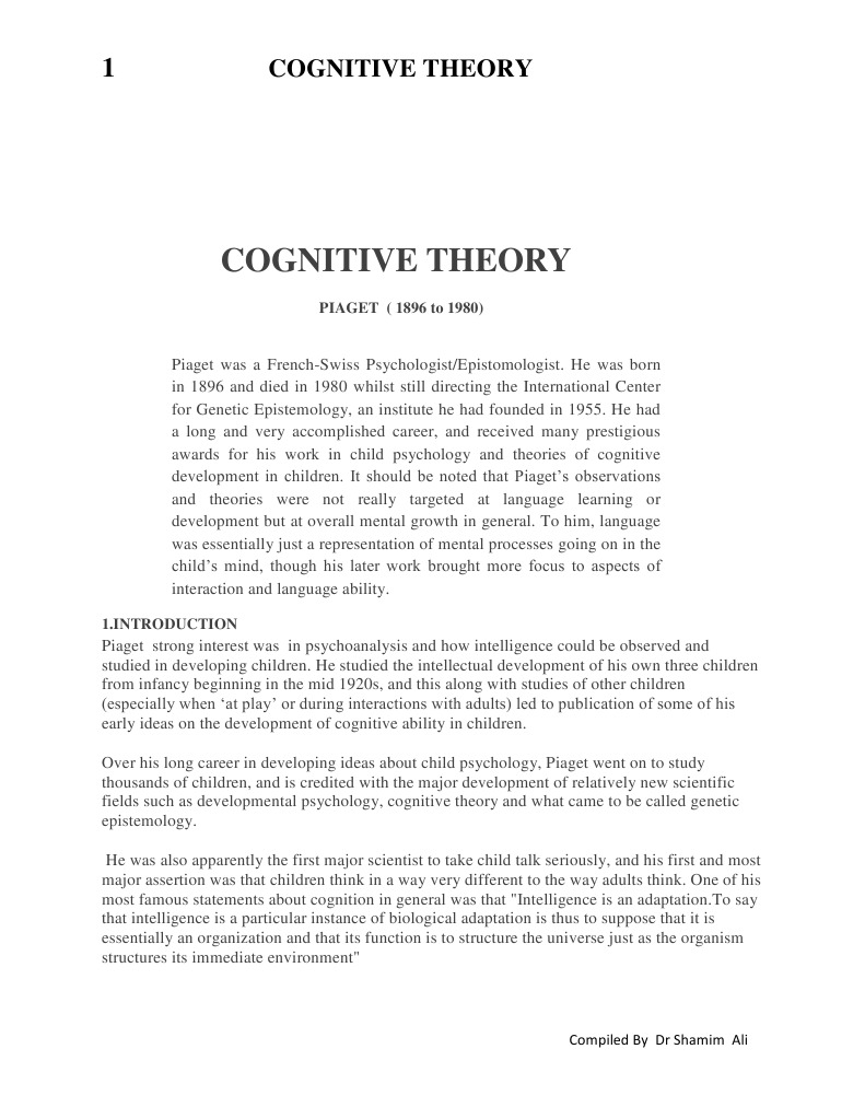 Social cognitive theory psychology picture