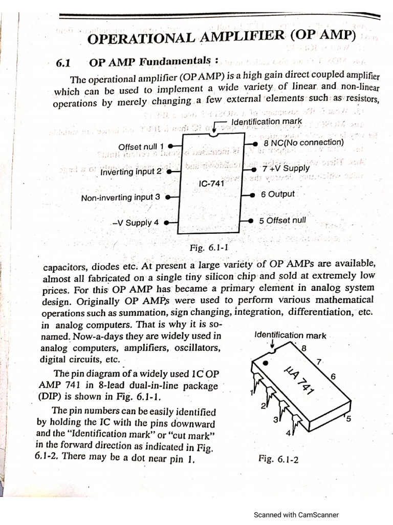 To Study the Use of Operational Amplifiers as Inverting and Non ...
