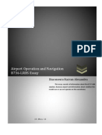 B737 Airport Operation and Navigation Essay