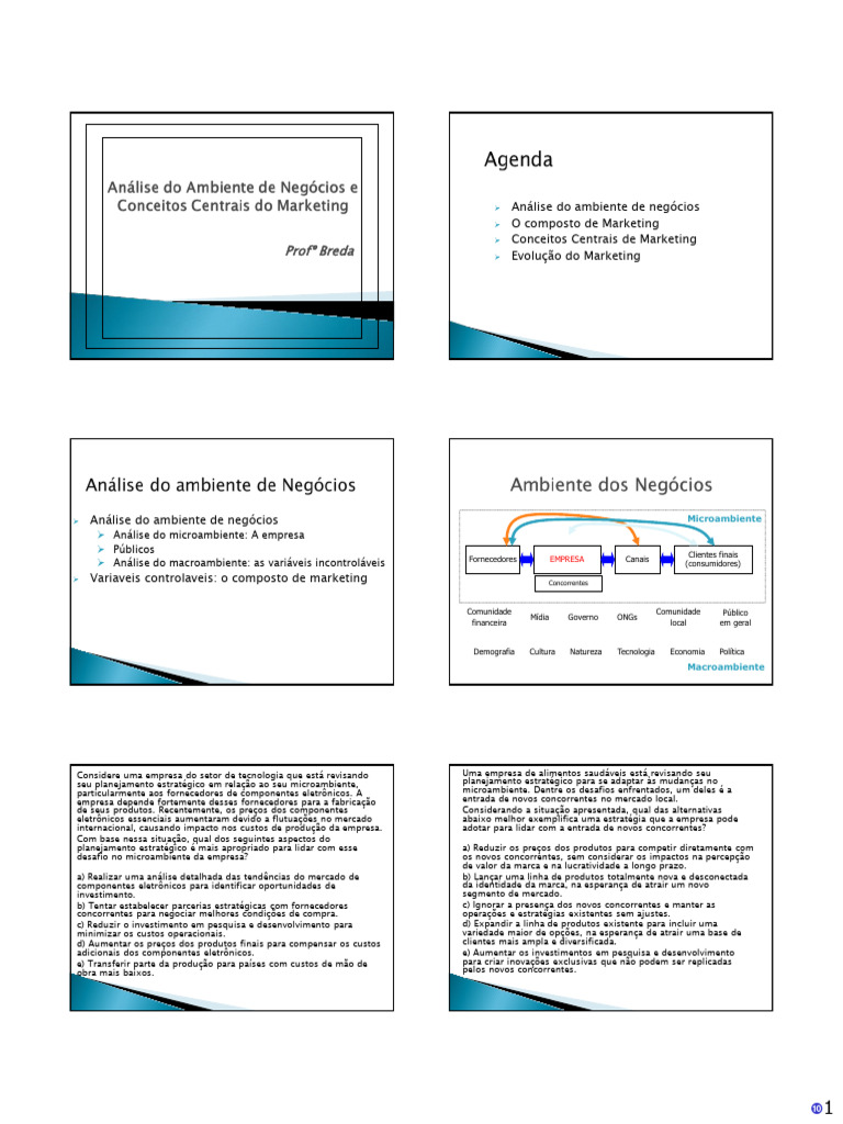 Estratégias de Marketing e Análise de Mercado | PDF | Marketing | Despesa