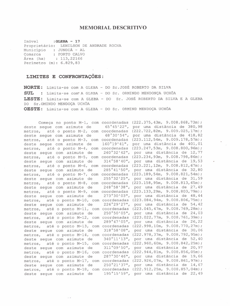 Moabe - Memorial Assinado | PDF
