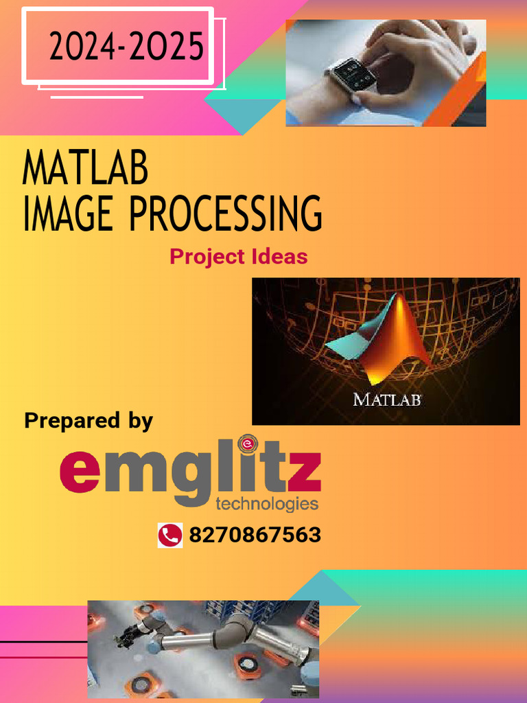 MATLAB Image Processing Project Ideas | PDF | Deep Learning | Computer ...