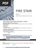 SCDF Occupancy Load and Exit Requirements | PDF | Stairs | Door
