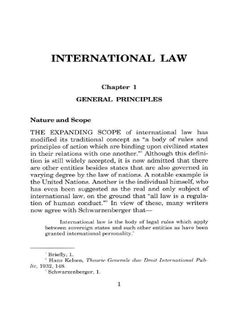 Chapter 1 Pages From Public International Law by Isagani Cruz Pp 1 100 ...