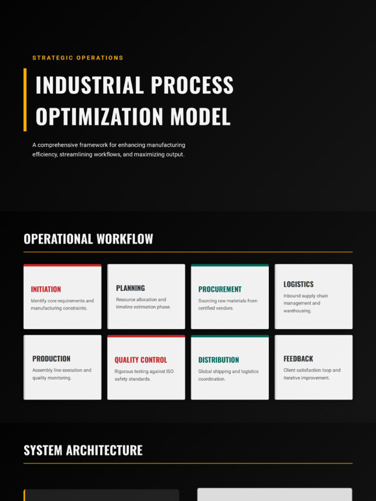 Industrial Process Template | PDF