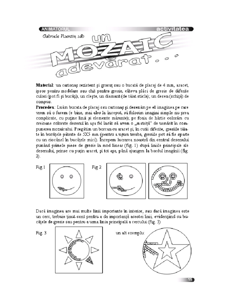 Un Mozaic Adevarat | PDF