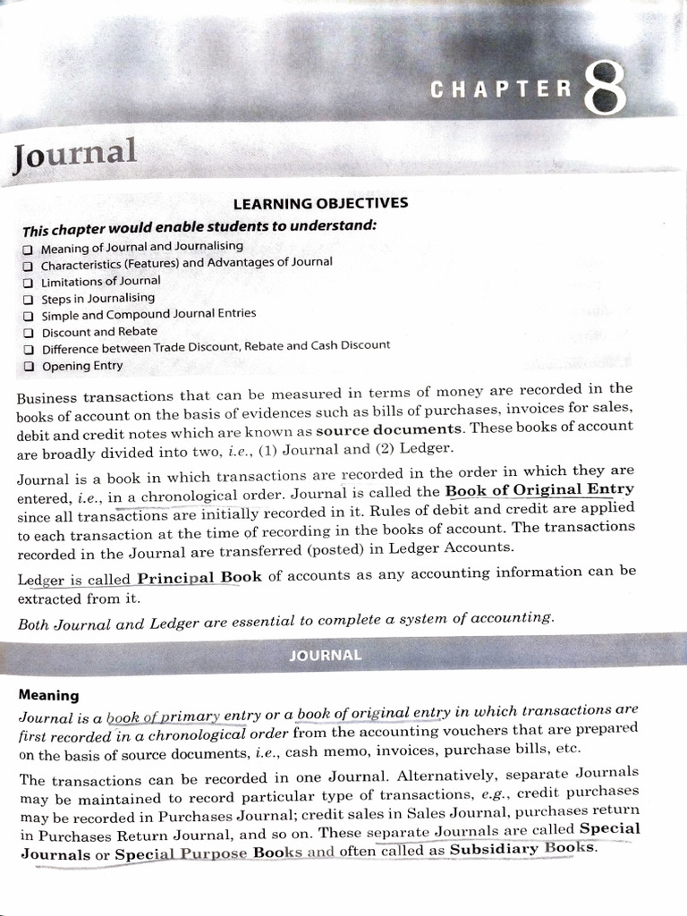 Understanding Journal Entries in Accounting | PDF | Debits And Credits ...
