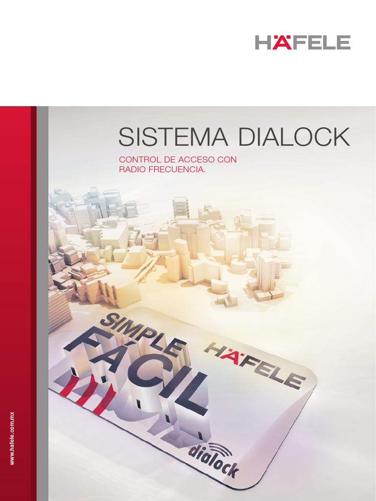 Sistema Dialock: Control de Acceso RFID | PDF | Identificación de ...