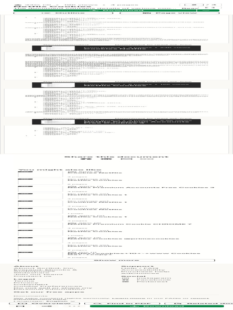 Netflix Cookies PDF SQL Databases | PDF | Http Cookie | Computing