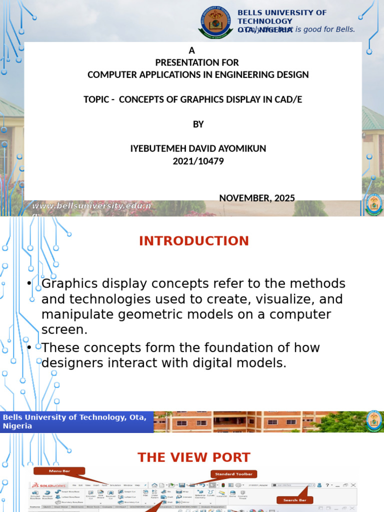 CAD Graphics Display Concepts Explained | PDF | Rendering (Computer ...