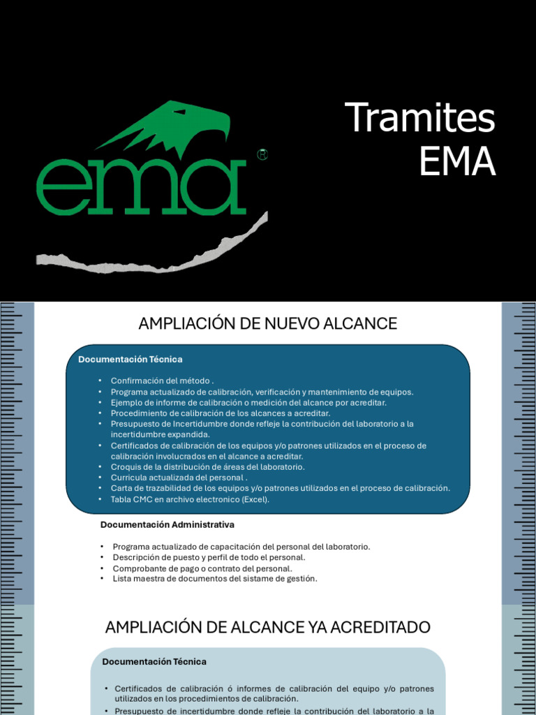 Trámites de Acreditación Laboratorial | PDF | Calibración | Incertidumbre