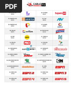 Cignal Channel Lineup 2025 Overview | PDF | Hbos | Telecommunications