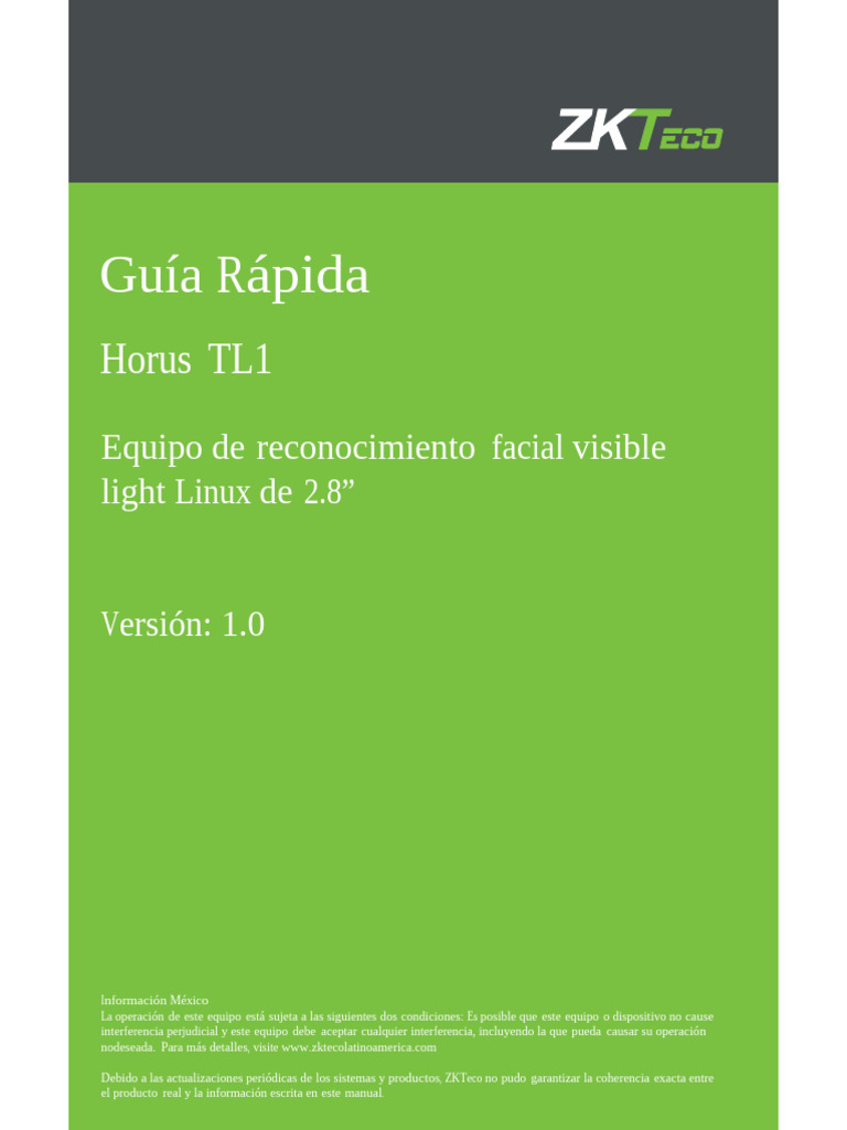 Guía Rápida Horus TL1: Instalación y Uso | PDF | Wifi | Ingeniería ...