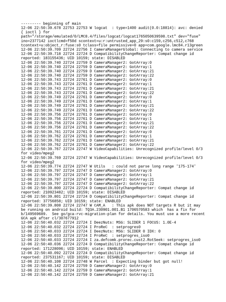 Log Cat 1765050639598 | PDF | Computer Science | System Software