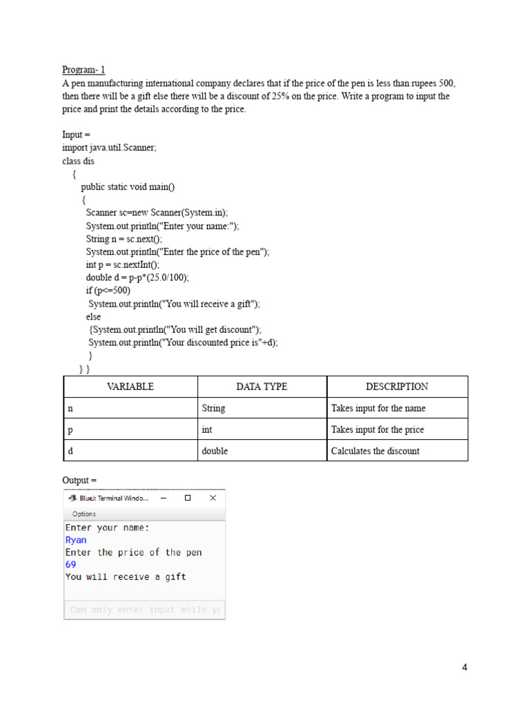 Computer Applications Tables Images | PDF | Object Oriented Programming ...
