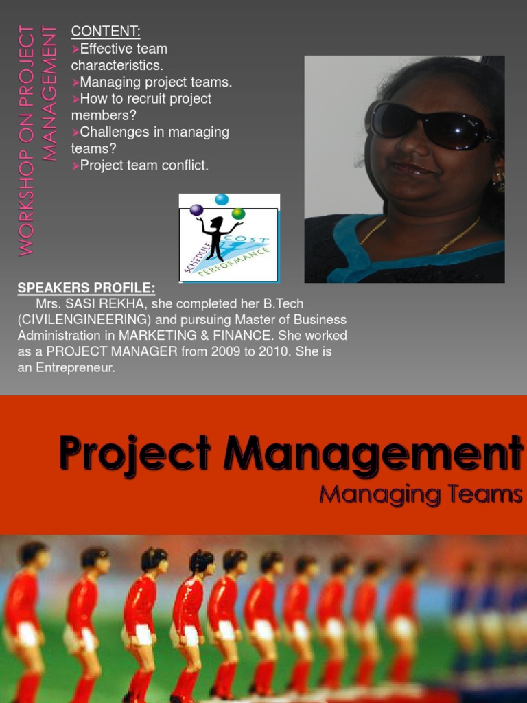 Project Management Team Dynamics | PDF | Action (Philosophy) | Cognition