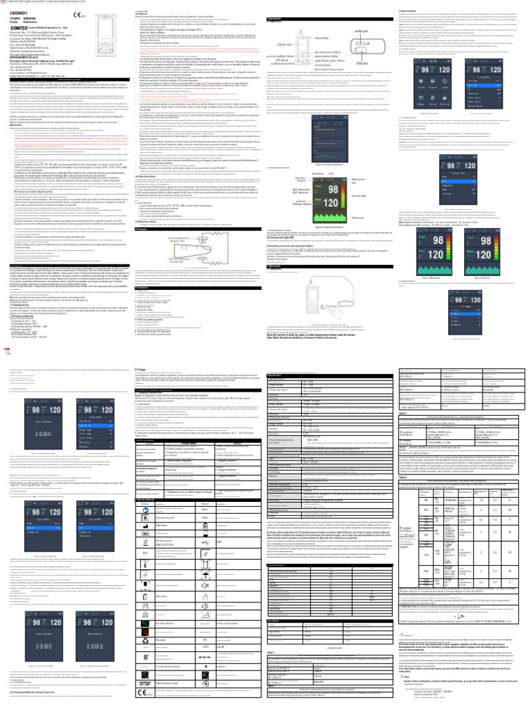 Manual de Usuario Cms60d1 | PDF | Legumbres | Medición