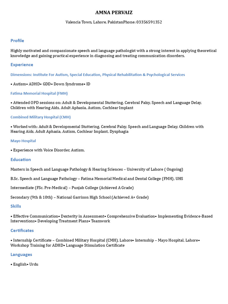 Formal CV - Docx 20251010 171131 0000 | PDF