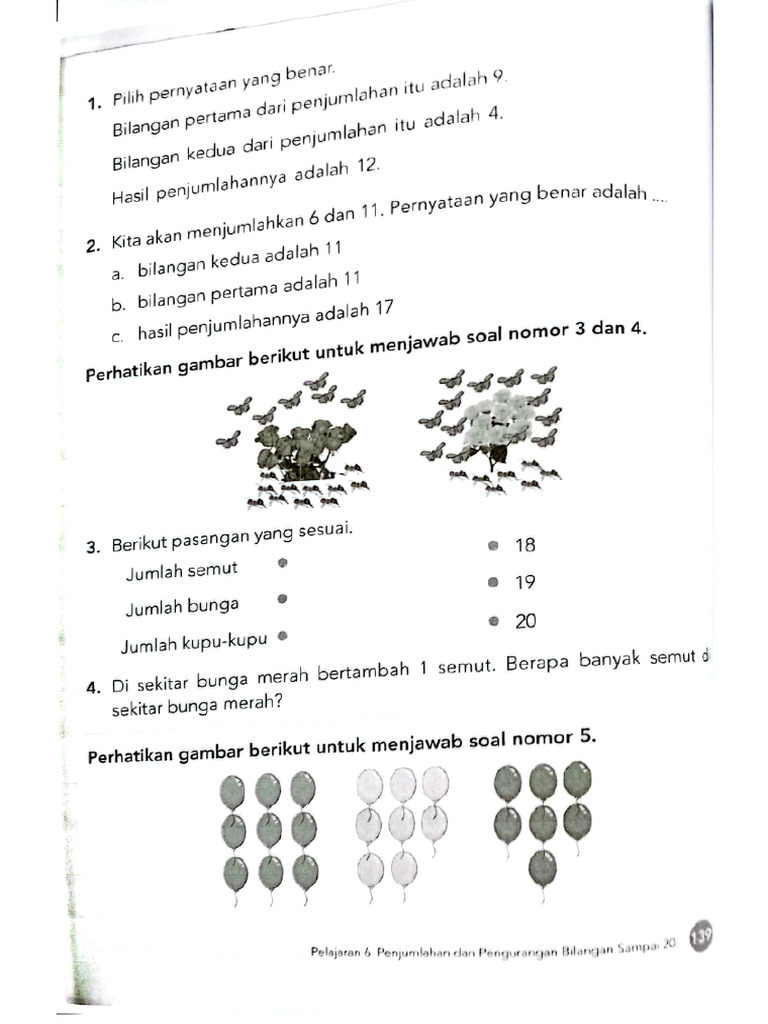 (3 Rangkap) MTK Grade 1 | PDF