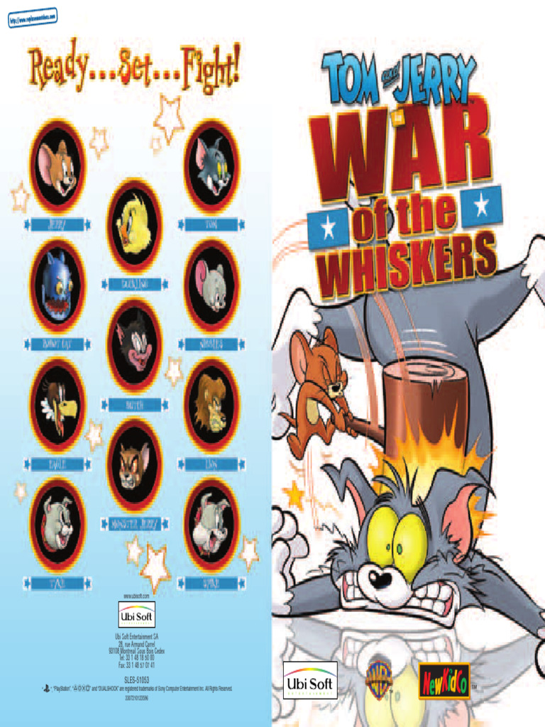 Tom and Jerry in War of the Whiskers (Europe) (En,Fr,De,Es,It,Nl) ISO