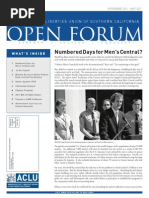 Download Open Forum 2012 by American Civil Liberties Union of Southern California SN96309602 doc pdf