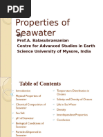 Understanding Seawater Salinity Measurements | PDF | Salinity | Seawater