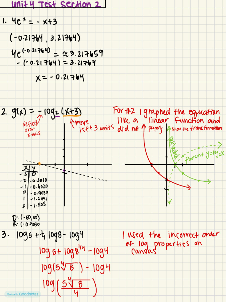 Unit 4 Section 2 Extra Credit | PDF | Mathematical Relations | Mathematics