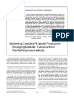 Marketing Complex Financial Products in Emerging Markets