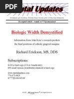 Biologic Width Demystified