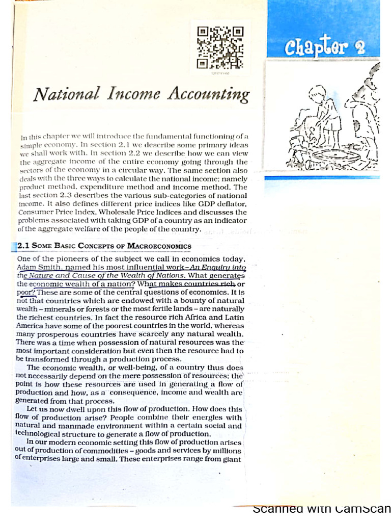 National Income NCERT CUET PDF | PDF