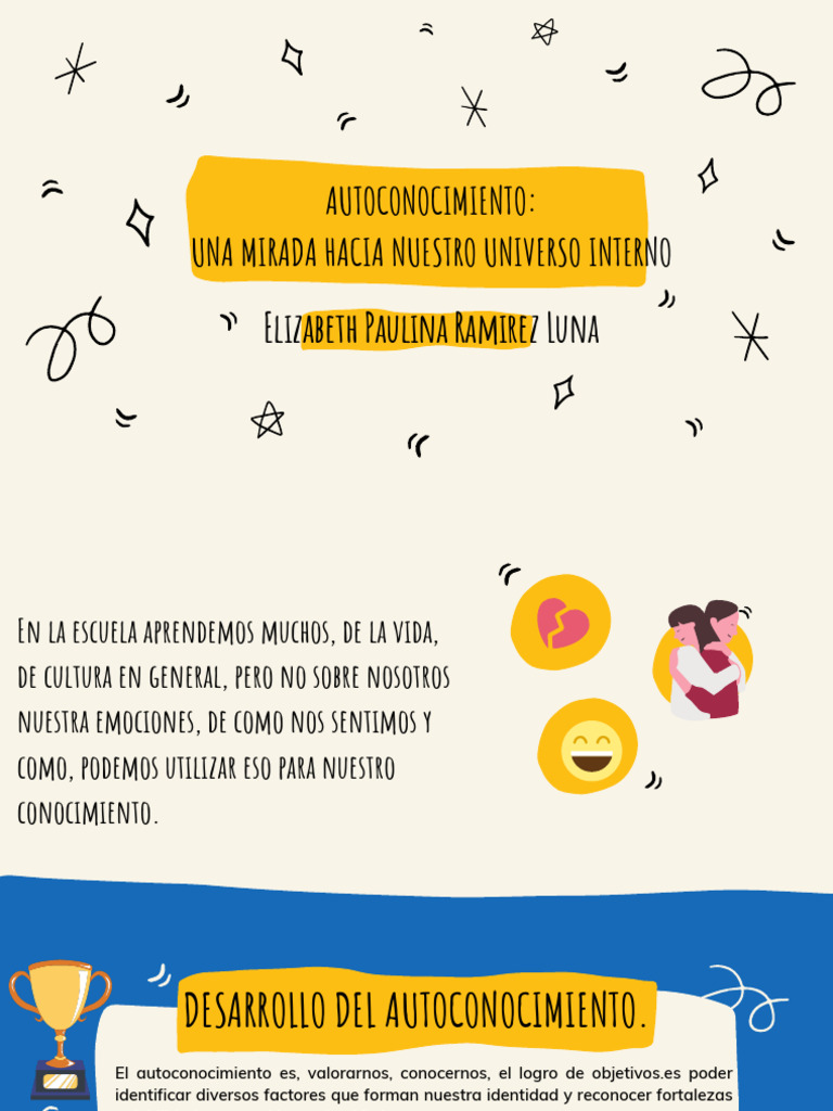 Autoconocimiento y Emociones en Jóvenes | PDF | Atención | Las emociones