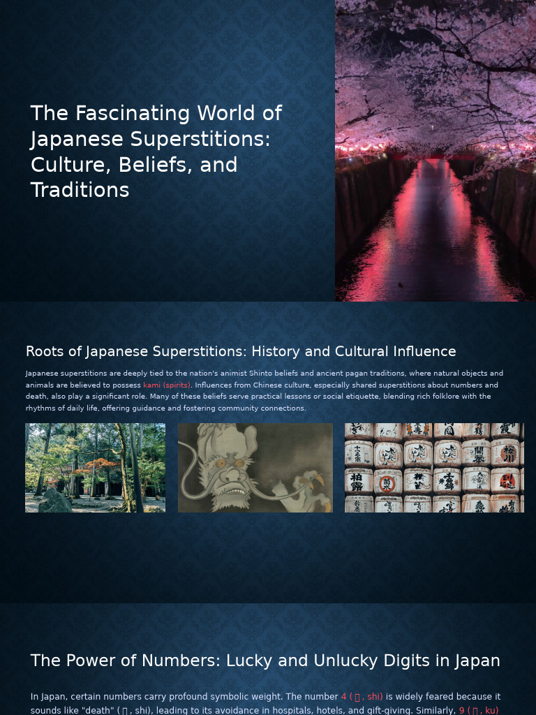 The Fascinating World of Japanese Superstitions Culture Beliefs and ...