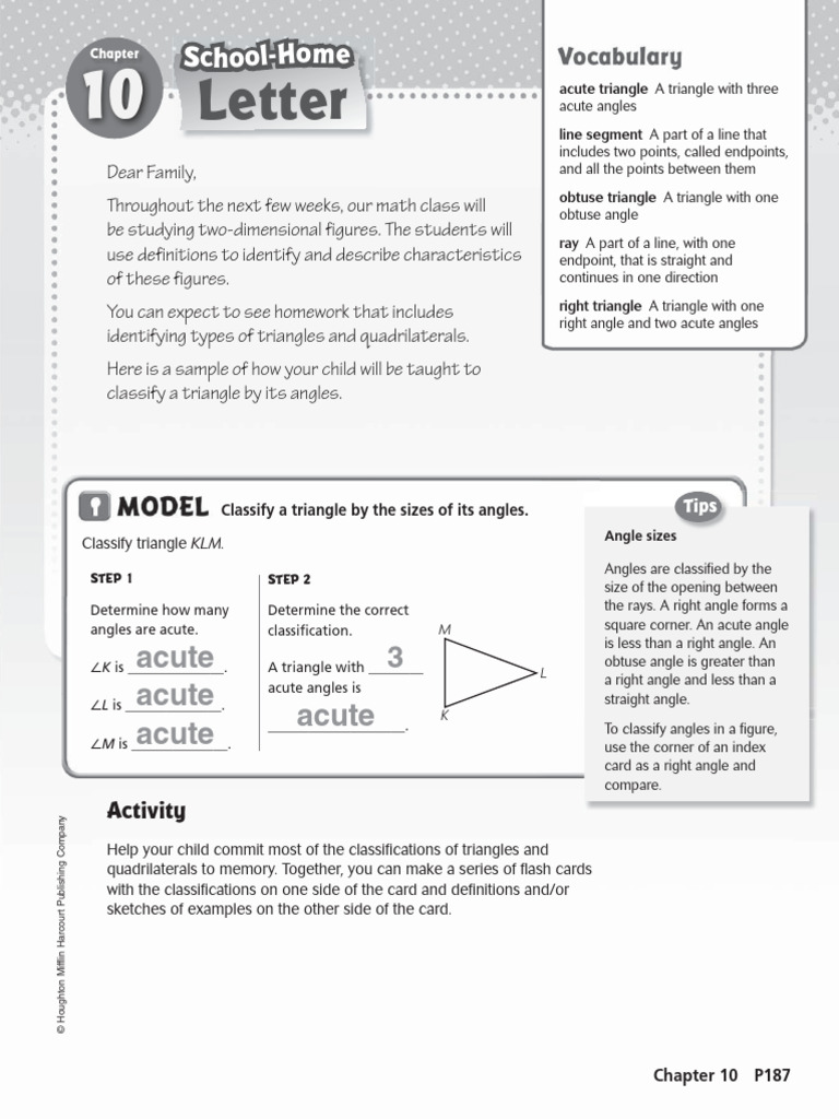 Classifying Triangles and Angles Guide | PDF | Triangle | Elementary ...