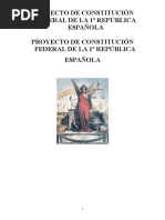 PROYECTO DE CONSTITUCIÓN FEDERAL DE LA REPÚBLICA ESPAÑOLA