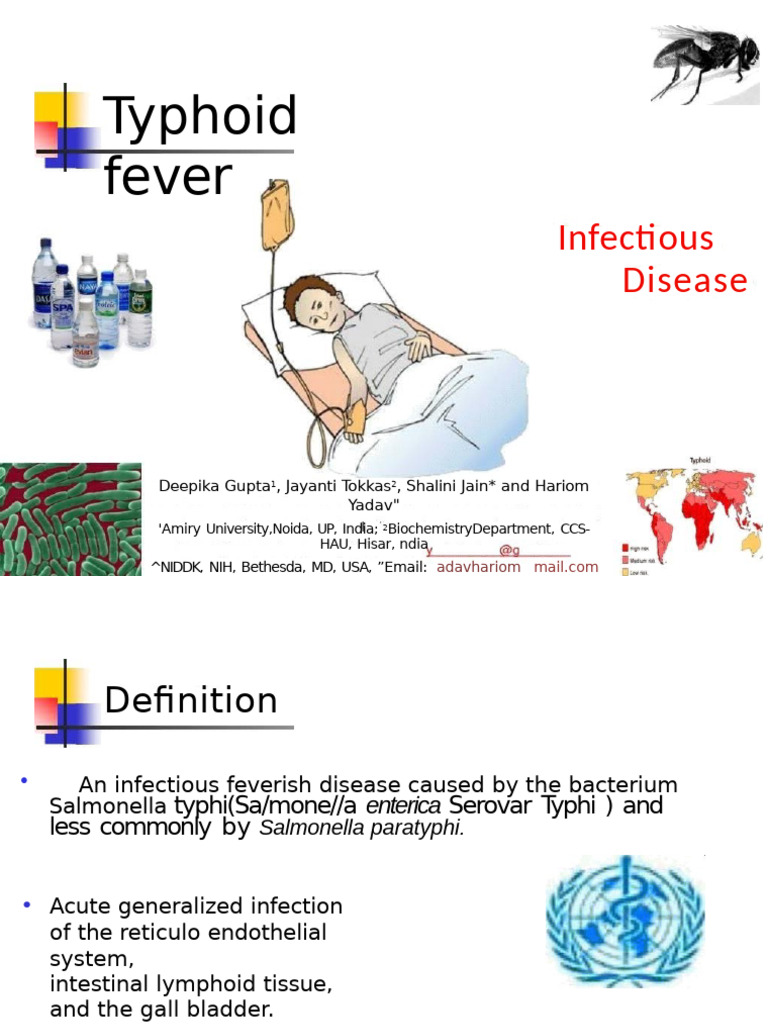 Understanding Typhoid Fever: Causes, Symptoms, and Treatment | PDF ...