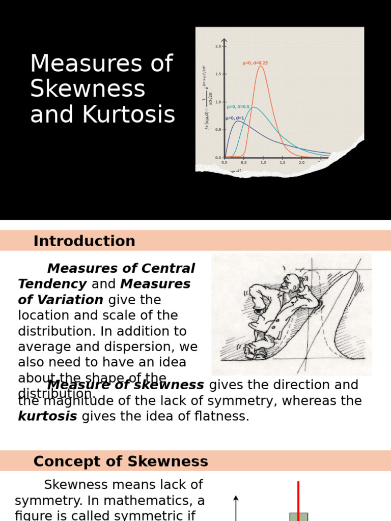 Understanding Skewness and Kurtosis | PDF | Skewness | Mode (Statistics)