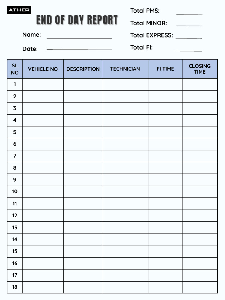 Grey Light Blue Professional Employee Time Sheet A4 Document | PDF