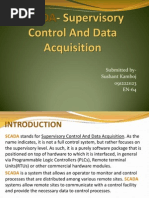 SCADA - Supervisory Control and Data Acquisition