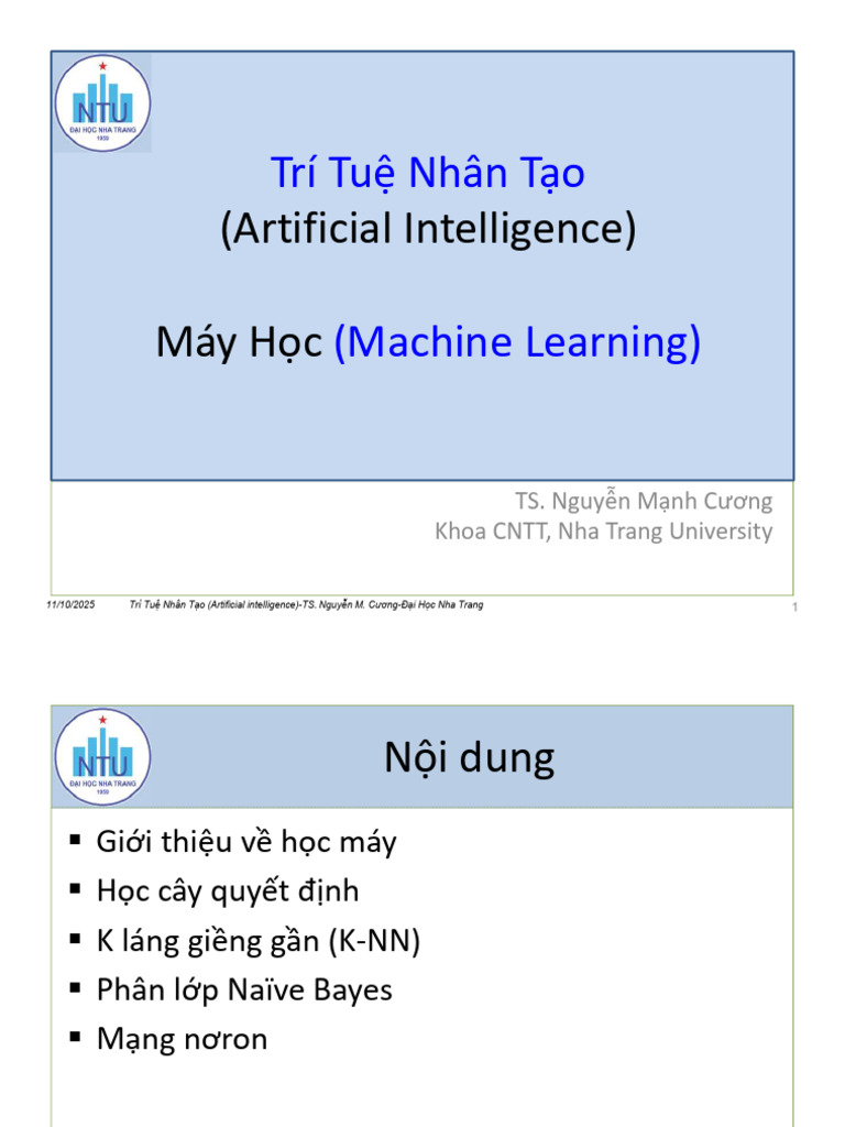 Ch07 Machine Learning | PDF