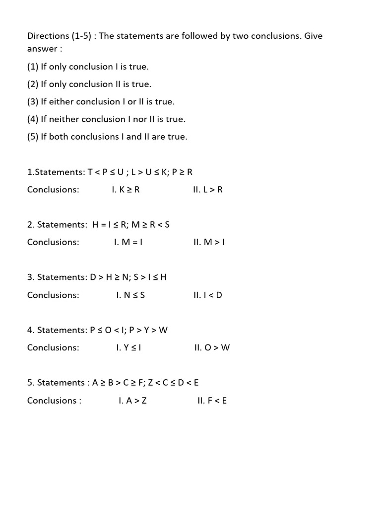 Logical Reasoning and Arrangement Exercises | PDF | Chess Theory ...