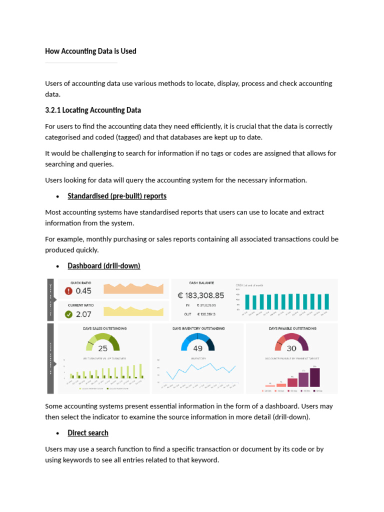 Efficient Use of Accounting Data | PDF | Computer Security | Security